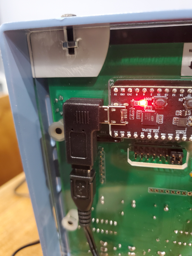 ESP32 Right-Angle Power Plug Adapter